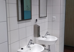 Dormitory - bathroom for two rooms