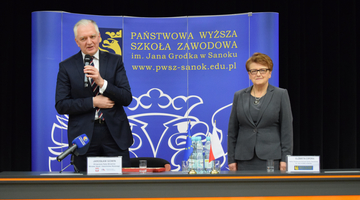 Jarosław Gowin z wizytą w PWSZ 2