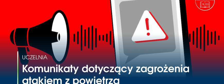 Uczelnia Państwowa w Sanoku publikuje zasady postępowania przy ataku z powietrza