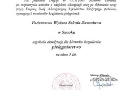 Certyfikat 7/II/2007