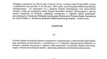 Certyfikaty Muzyka