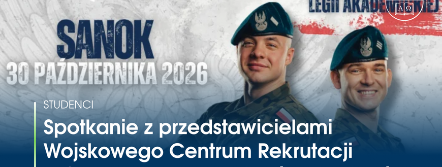 Spotkanie o programie Legia Akademicka w Sanoku