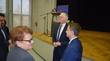 Jarosław  Gowin z wizytą w PWSZ